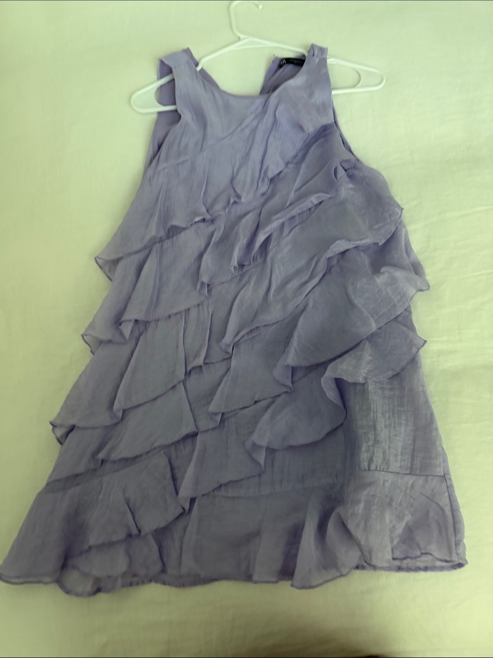 Lilac Ruffle Dress